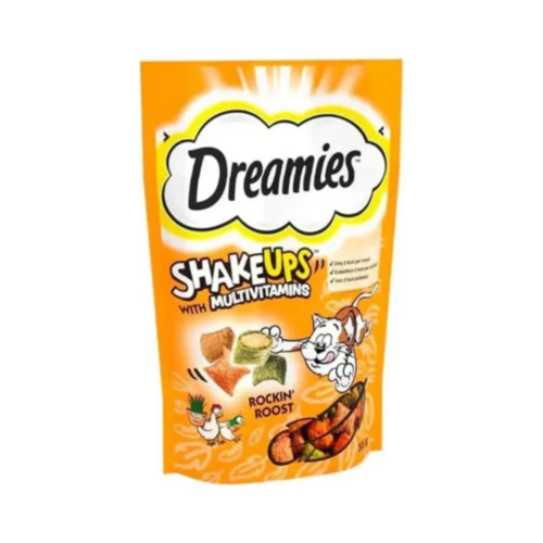 Dreamies ShakeUps Kümes Hayvanlı Kedi Ödül Maması 55GR