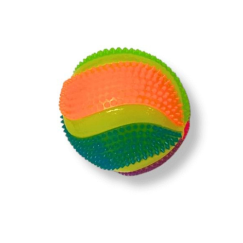 GloryPet Basketbol Desenli Işıklı Top 7.50CM