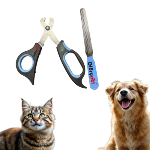 Glorypet Kedi Ve Köpekler İçin Avuç İçi Tırnak Makası + Törpülü