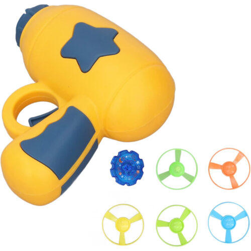 GloryPet Işıklı Uçan Daire Helikopter Yoyo Frizbi Beyblade Pervane Fırıldak Topaç Oyuncak