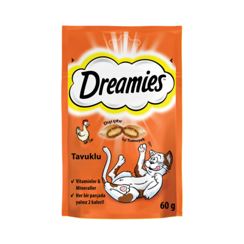 Dreamies Tavuklu Kedi Ödül Maması 60GR