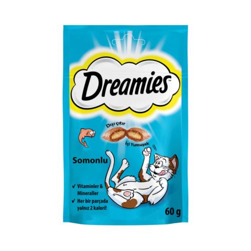 Dreamies Somonlu Kedi Ödül Maması 60GR