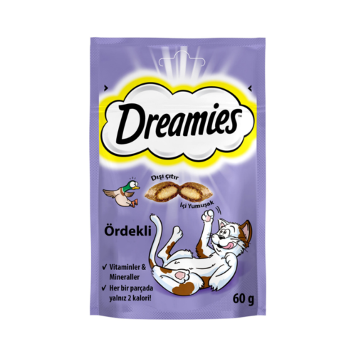 Dreamies Ördekli Kedi Ödül Maması 60GR
