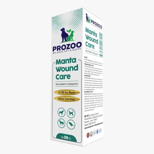 ProZoo Tüm Evcil Hayvanlar İçin Alkolsüz Yara Bakım Solüsyonu 200ML
