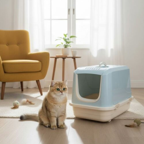 Çınar Orta Kapalı Kedi Tuvaleti (Koli İçi Adet : 6'lı)