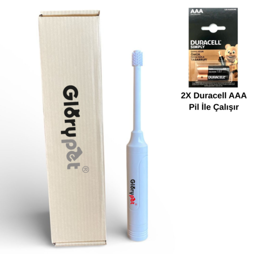 GloryPet Kedi Ve Köpekler İçin Cross Pilli Diş Fırçası