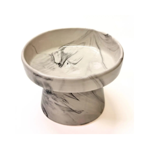 SamPaws Porselen Eğimli Yüksek Mama Kabı