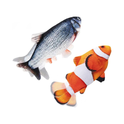 GloryPet Şarjlı Hareket Eden Balık Peluş Oyuncak