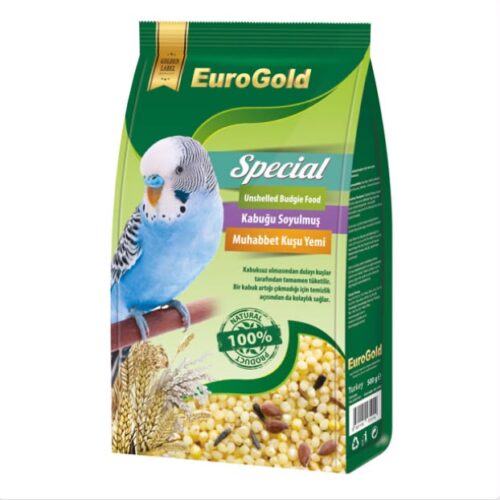 Eurogold special kabuksuz muhabbet kuşu yemi (500gr)